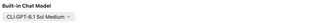 Built-in Chat Model picker
